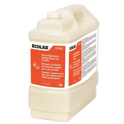 Ecolab® Oasis No/Low Maintenance Flooring Cleaner and Protector, 2.5 Gallon, #6101941